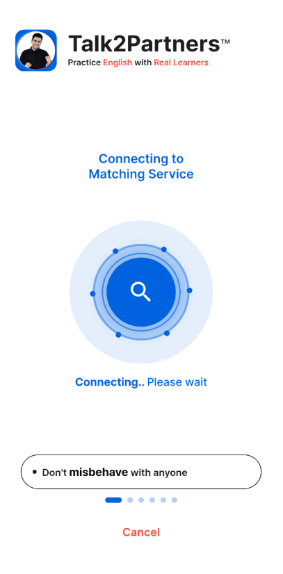 Talk2Partners app preview
